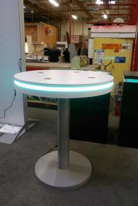 MOD-1453 Charging Table with Optional Programmable RGB Accents Lights and Crate Packaging