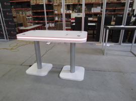 MOD-1472 and MOD-1473 Wireless Charging Tables with LED Accent Lights