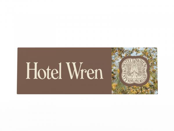 TF-2002 (2D) Rectangle Hanging Sign -- View 3