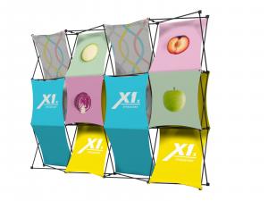 X1 10 ft. -- 4x3 H Fabric Pop-Up Display