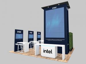 RE-9219 Island Rental Trade Show Exhibit -- Image 1