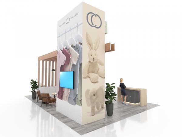 ECO-5060 Custom Sustainable Trade Show Exhibit -- View 7