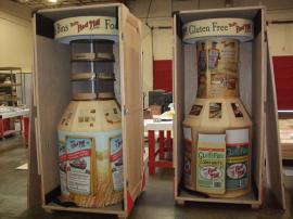 (2) Custom Kiosks with Tension and Direct Print Graphics -- Image 1