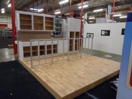 Custom and Custom Modular Island with Wood, Engineered Aluminum, and Fabric Construction -- Image 1