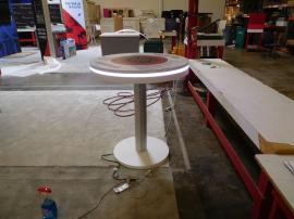 MOD-1432 Bistro Charging Table with Graphics