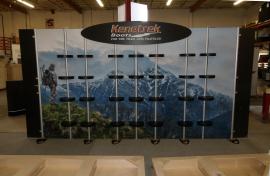 Custom ecoSmart Product Display Wall with Shelves