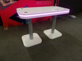 MOD-1473 Conference Table with Wireless Charging Pads and Programmable RGB Accent Lights