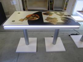 MOD-1472 and MOD-1473 Wireless Charging Tables with LED Accent Lights