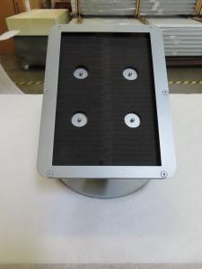(2) MOD-1371M Tablet Stands with Rotating Security Enclosures -- View 2