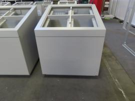 Multiple Custom Product Console Fixtures with Locking Door and Ventilation -- View 2