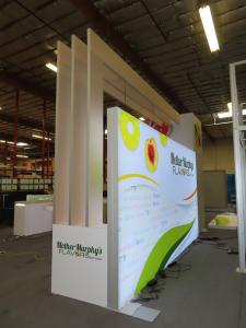 Custom Island Exhibit w/ Custom Counters -- View 2