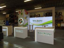 Custom Island Exhibit w/ Custom Counters -- View 4