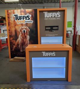 Custom Inline Exhibit with Fabric and Vinyl Graphics -- View 2