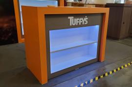 Custom Inline Exhibit with Fabric and Vinyl Graphics -- View 3