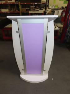 MOD-1549 Modular Lecturn w/ Engineered Aluminum Extrusion Framework