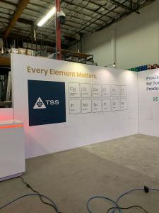 RENTAL: Arch Canopy Structure with Front Gravitee Wall -- View 3