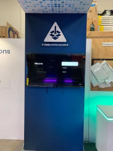 RENTAL: Arch Canopy Structure with Front Gravitee Wall -- View 7