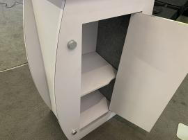 RENTAL: RE-1073 Symphony Inline Design with Large Concave Curved Frame -- View 4