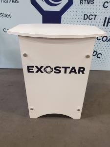 Modified SYK-1026 Symphony Portable Display with Floating Graphic -- View 3