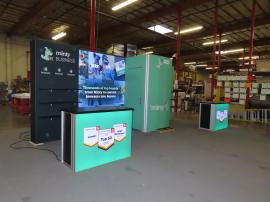 Modified GK-2012 Gravitee Modular Exhibit with Tension Fabric Graphics -- View 2