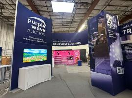 RENTAL: Modified RE-9097 Island Design with 16 ft. High Curved Gravitee Walls -- View 4