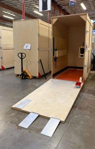 Fully-Assembled Rolling Laminated Product Displays -- View 5