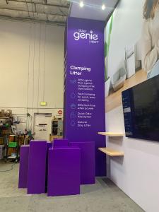 RENTAL: Custom Island Design with Gravitee Storage Tower with Locking Door -- View 2