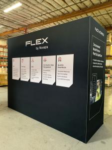RENTAL: Island Design with (4) 60" Wide x 144" High Double-Sided Lightboxes -- View 2
