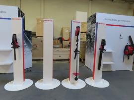 Custom Product Display Island with Gravitee Modular Closet -- View 6