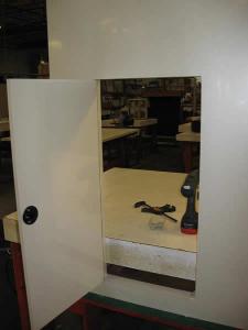 Custom Backwall Panel with Door -- Image 1