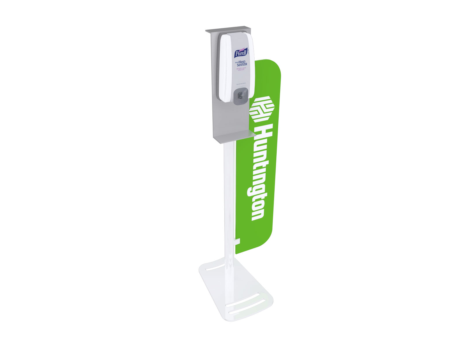 MOD-9001 Hand Sanitizer Stand with Graphic Branding  