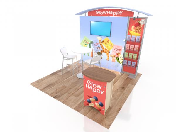 VK-1137 Trade Show Exhibit -- Alternate Version w/ Furniture