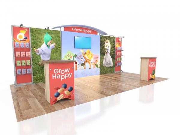 VK-4057 Trade Show Exhibit -- 10 x 20 Version