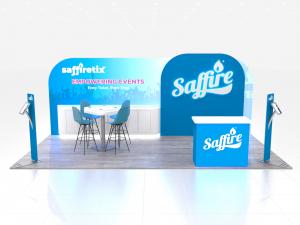 VK-4055 Custom Modular Inline Exhibit -- View 2